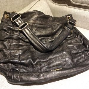 Cole Haan Pewter Hobo Style Bag